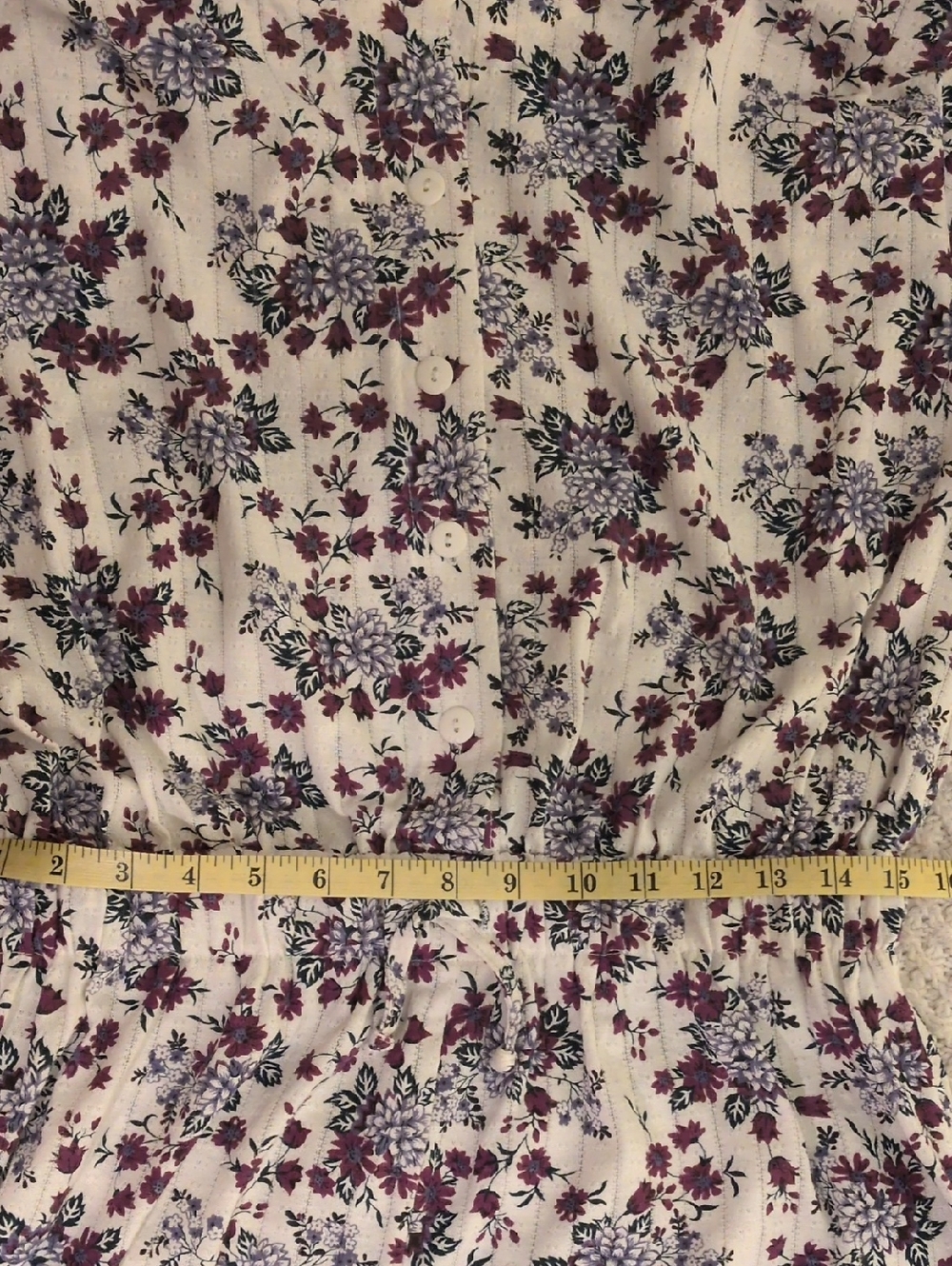 Vintage Emerald Isle Floral Romper Size XL - Picture 10 of 11